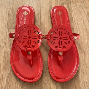 Antonio Melani Coral Sandals ~ New